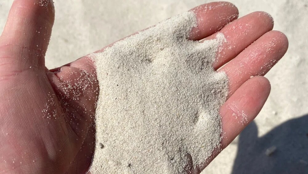 Песок для песочницы (молочный)
